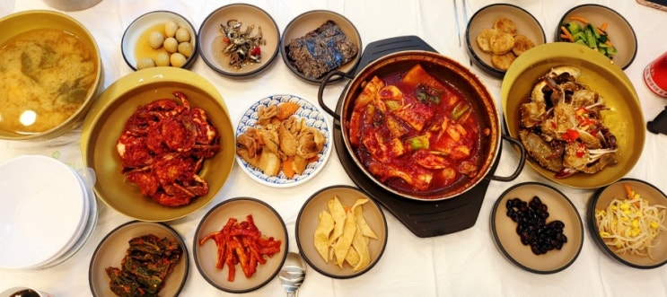  [여수]미우새가 증명한 여수돌게장포장 맛집 '여수게장한상 낭만별식 라테라스점'