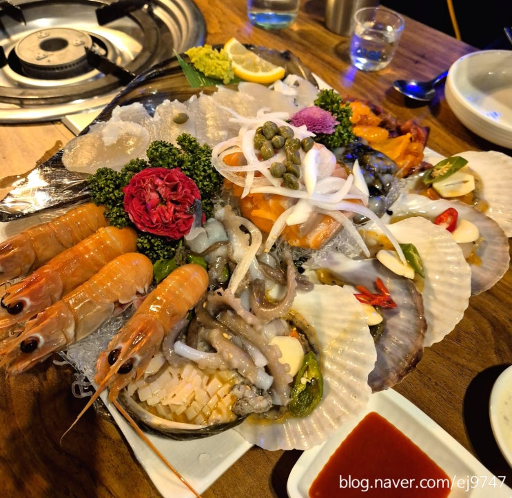  대전 내동 해산물맛집 해팔이네 포차 모듬해물