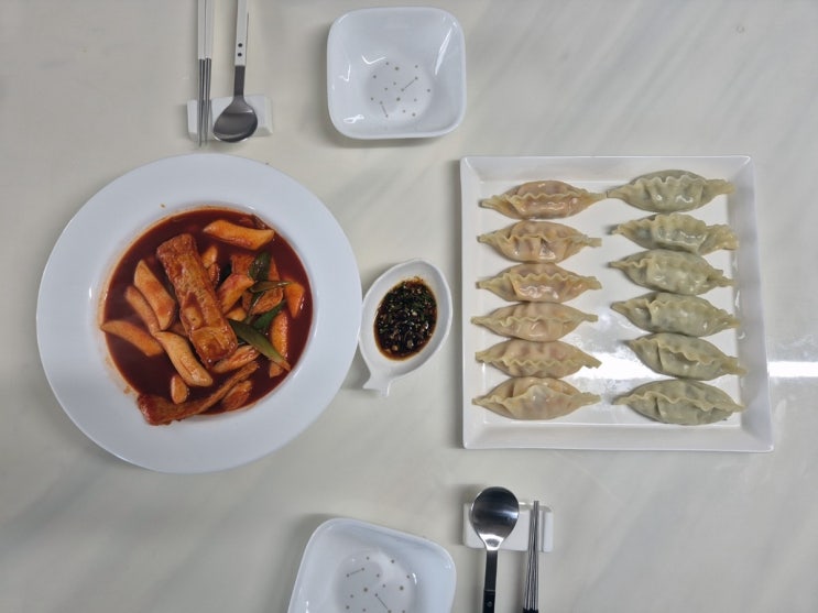 한만두 비건만두 후기 떡볶이와 함께 즐긴 저속노화레시피