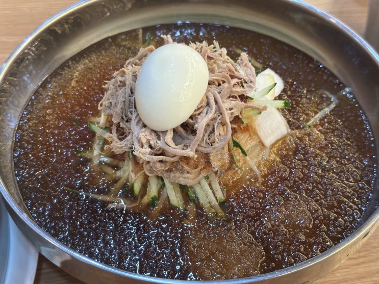  어제 저녁 천안 청당동 밀면맛집 이가 부산가야밀면