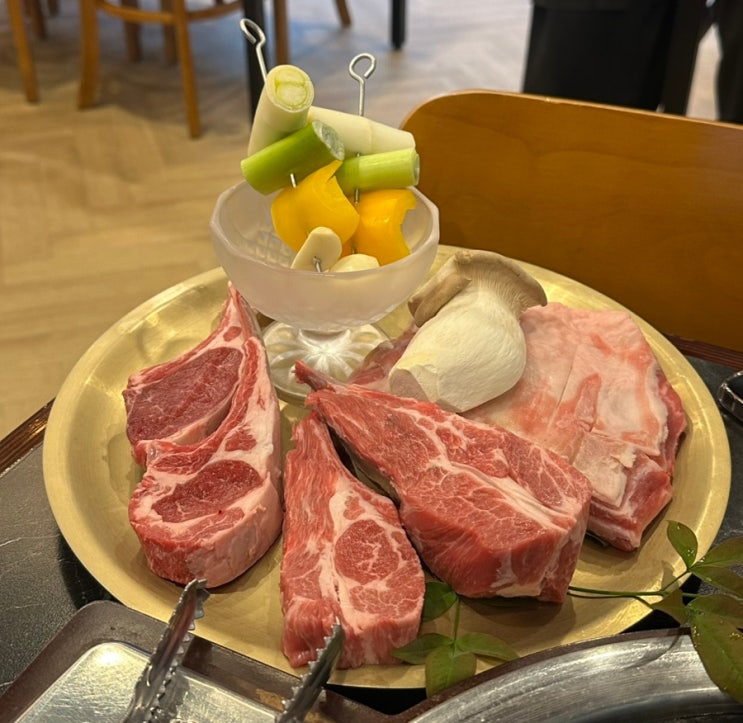  상남동 맛집 잡내 안 나는 호랑이 양갈비