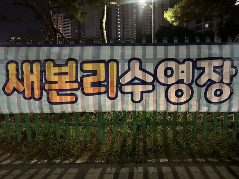 대구 새본리수영장 자유수영 후기