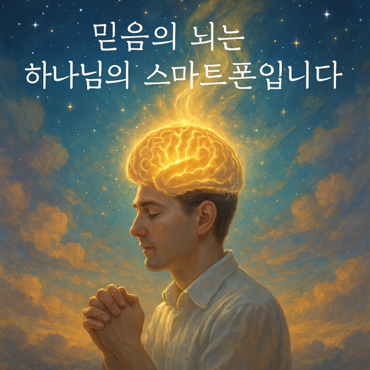  뇌는 하나님의 스마트폰이다  뇌는 스마트폰보다 더 위대한 영적 통신기 (정명석 목사님 말씀 묵상)