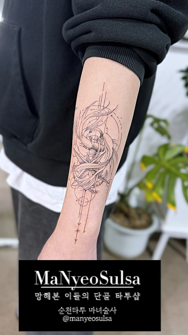  2025 타투 트렌드_ 순천타투_ geometric tattoo_나에게 주는 생일선물 (๑•̀ㅂ•́)و