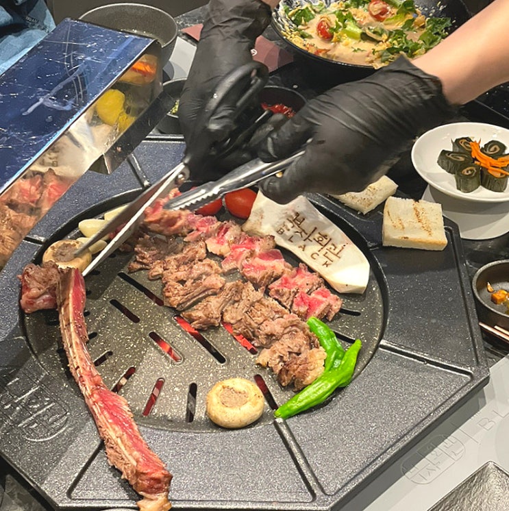 창원 상남동 맛집 부자회관 더블랙:프라이빗룸에서 먹는 우대갈비