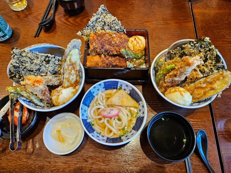  세종 온센 텐동 혼밥하기 좋은 세종시 반곡동 맛집