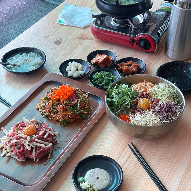  창녕 부곡 맛집 육회달인:색다른 한우육회 내돈내산 후기