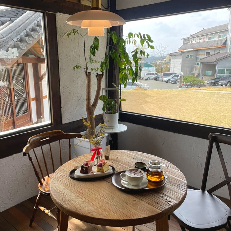  창녕 영산 카페 커피무제 : 공간이 주는 나른함 감성 한옥카페