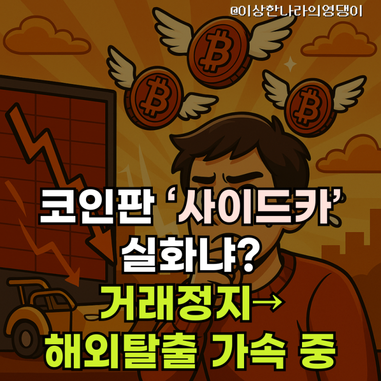  비트코인 중심선 위태! 사이드카 논란까지 ‘불안한 4월 말’