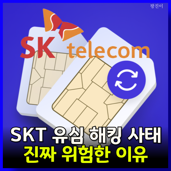  SKT 유심 해킹 피해 사태 정리 - 유심 변경 알뜰폰 교체 대처 방법
