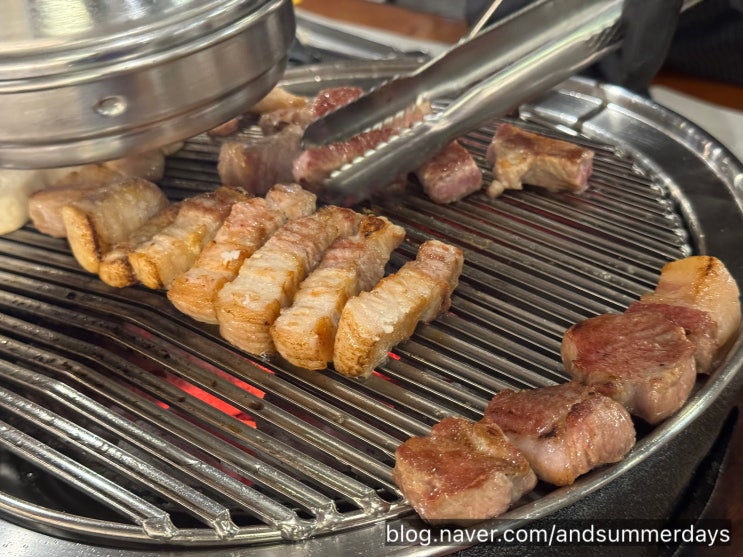  가로수길 삼겹살 고반식당 가로수길점 구워주는 고깃집