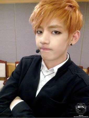 방탄소년단 뷔의 전설적인 주황머리 걔 시절 2014년 상남자의 아이콘