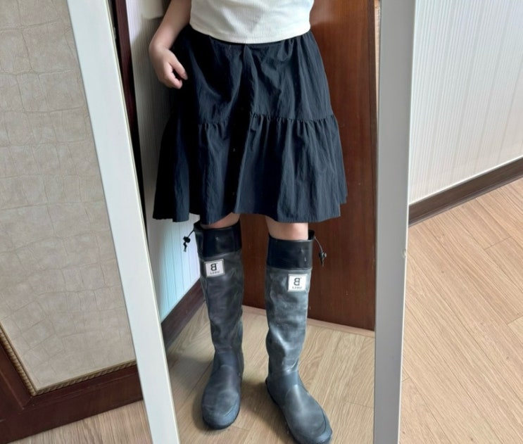  가볍고 편한 WBSJ 노토리 레인부츠 (헌터 잘가라)