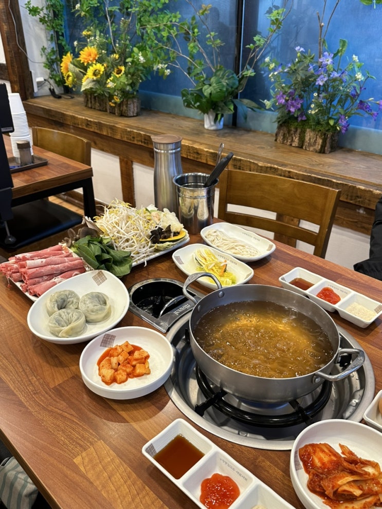  명동칼국수샤브샤브 신촌 샤브샤브 찐맛집 후기