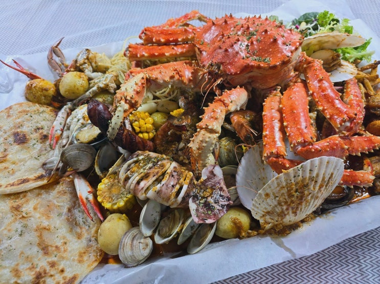  [맛집리뷰] 더매드 송도 타임스페이스 킹크랩, 해산물맛집으로 각광받는 곳