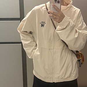 코닥어패럴 에센셜 빅로고 우븐자켓 K5123EJKH3 데일리 바람막이