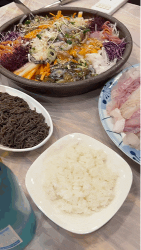  물회 주문 필수! 삼전동횟집 '완도산회 삼전점'