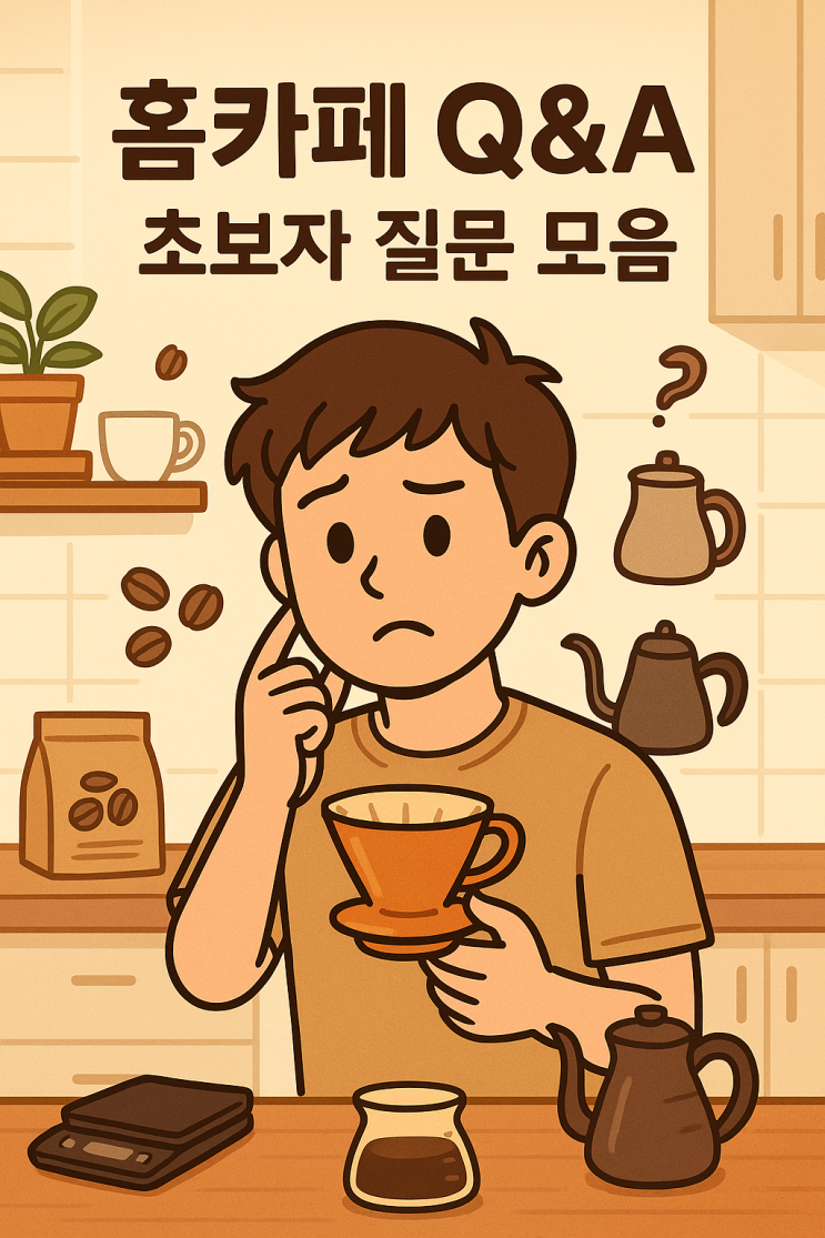  홈카페 Q&A – 입문자들이 가장 많이 물어보는 질문 10가지