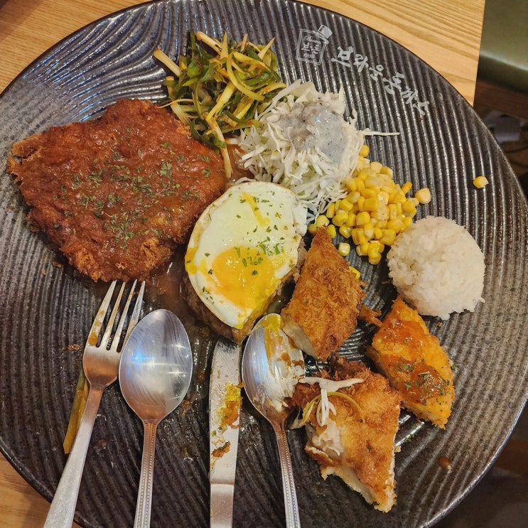  점심시간, 노원역찐맛집 브라운돈까스에서 푸짐한 한 끼!