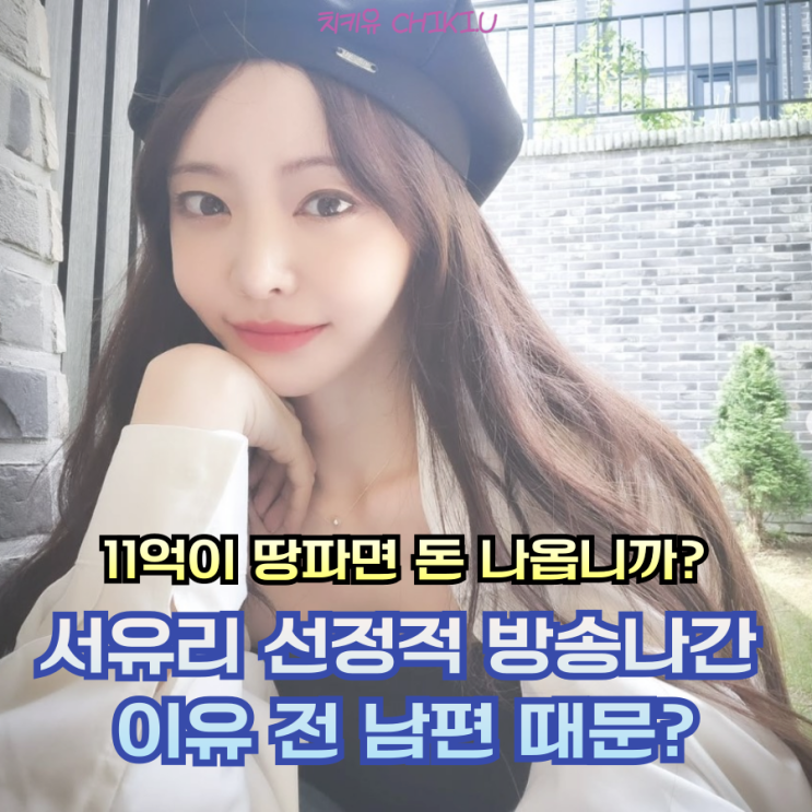  서유리 엑셀 방송 출연한 충격 이유 총정리 전남편 때문?