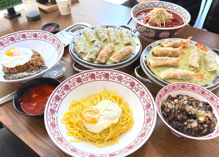  양산 점심 맛집 직화 짬뽕과 달인의 만두 장사부