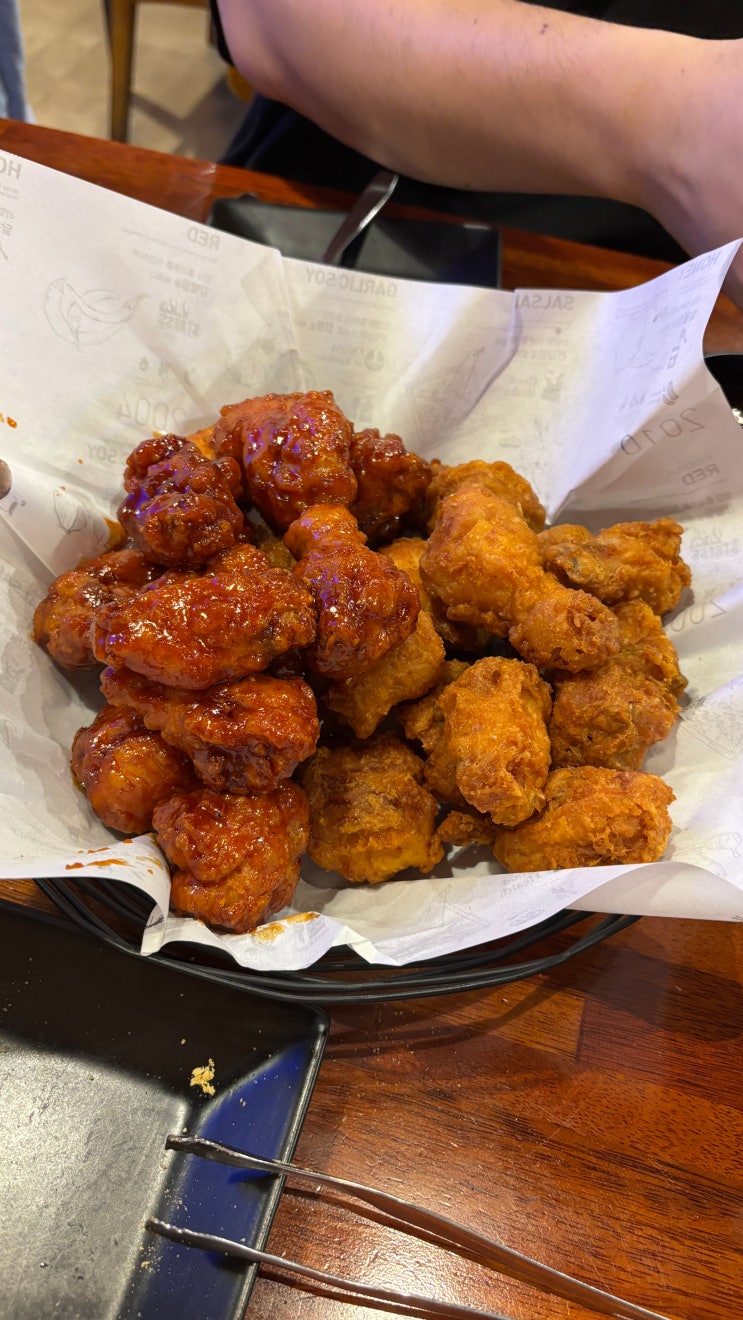  [죽전/치킨] 교촌치킨 보정점_교촌 양념치킨 존맛 그리고 칩카사바 치즈트러플도 맥주 콸콸콸