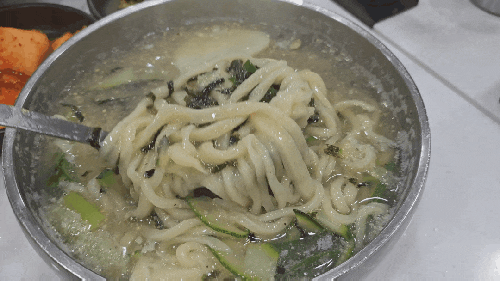  대전 문창시장 맛집 [감자 바위골] ️ 비 오는 날 최고  쫄깃한 면발 굿