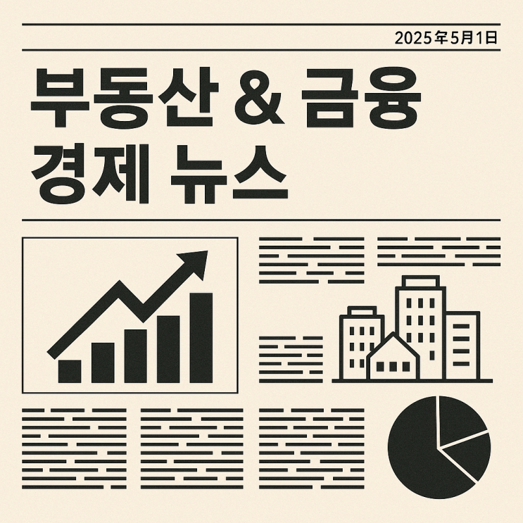  부동산 & 금융, 경제 뉴스 _ 2025년 5월 1일