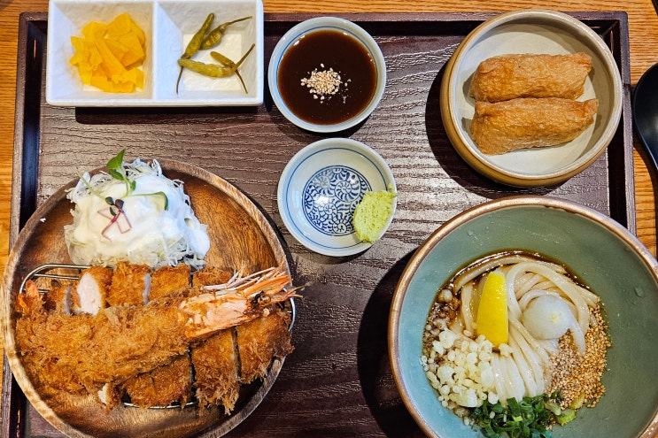 의왕 타임빌라스 푸드코트 백운동_우동, 돈카츠, 붓가케 맛집, 주차, 후기