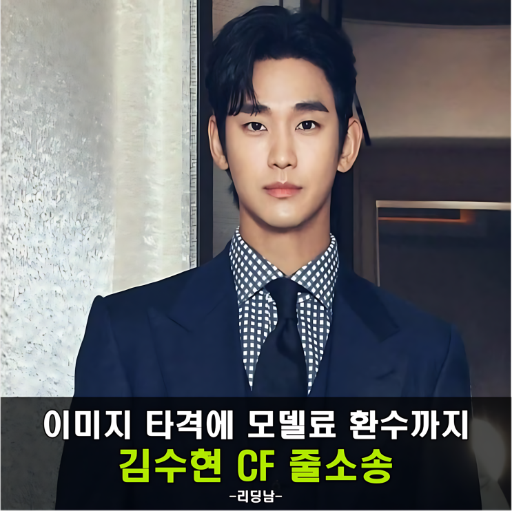15개 브랜드 <b>계약</b> 중단 <b>김수현 광고</b> 손실 200억 넘어설 수도