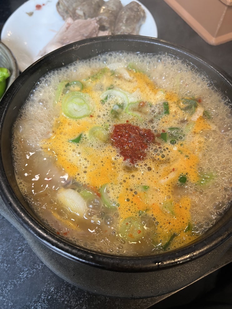  농민백암순대 선릉 본점 주말 토요일 웨이팅 후기 - 포장, 주차