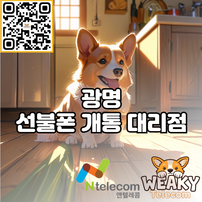  광명 선불폰 개통을 위해 대리점을 찾고 있다면?