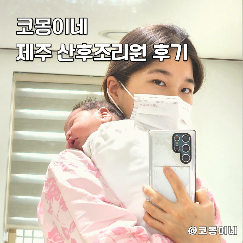 [제주산후조리원] 서귀포의료원 산후조리원에서 1박2일, 서귀포공공산후조리원에서 28일 비....