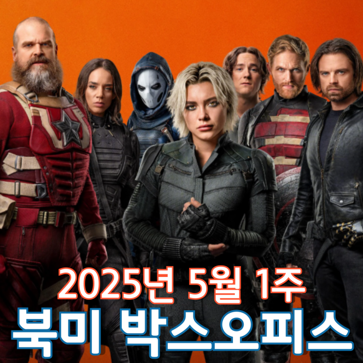  [5월 1주 북미 박스오피스] 좀비 월드에 침범한 마블의 새 얼굴들