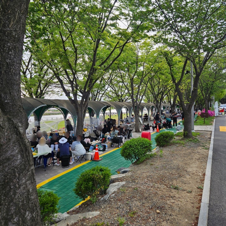  경기도 인근 취사 가능한 바베큐 피크닉 캠핑 평택 진위천유원지