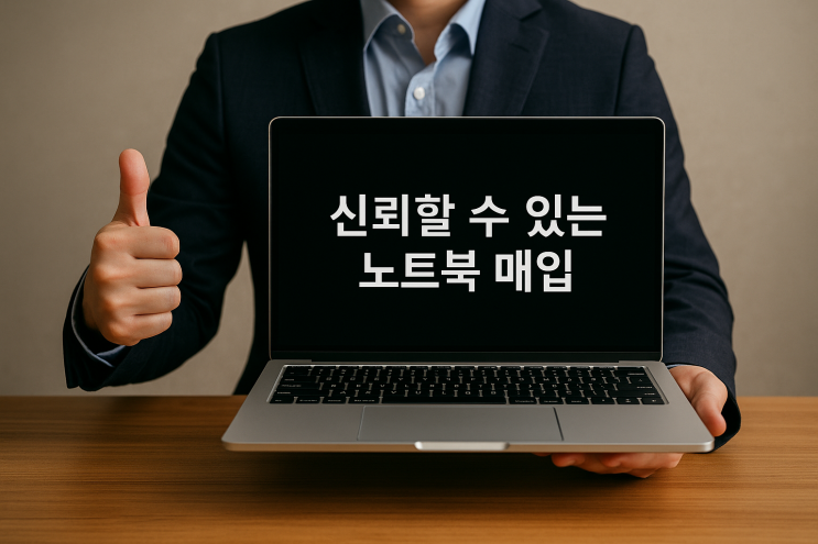  청주 노트북 매입, 믿고 맡기는 중고 노트북 거래는 어디서?