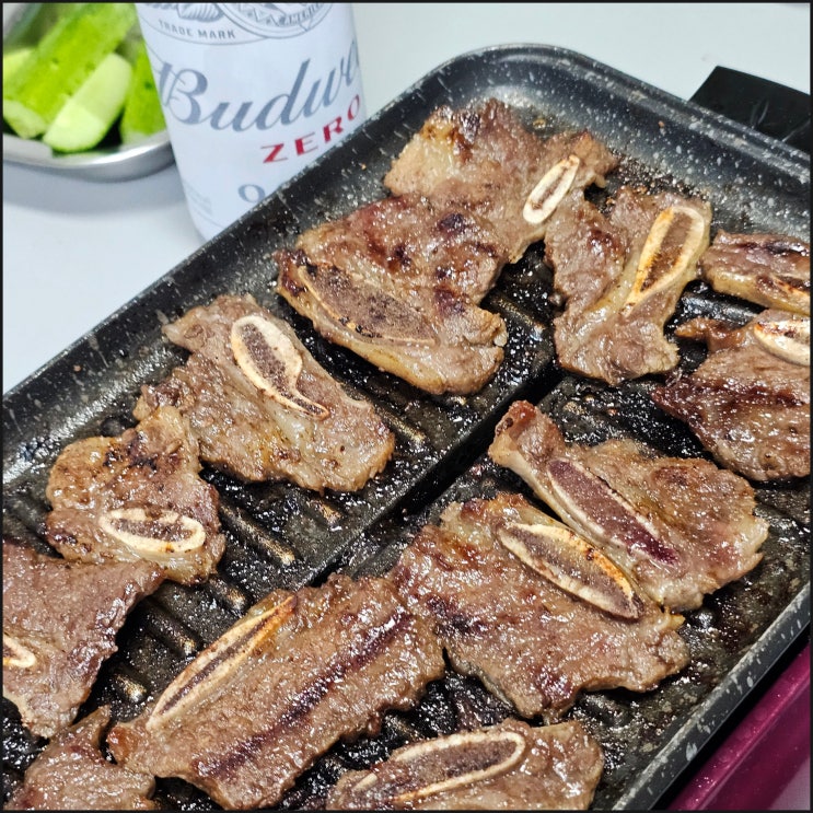 따식이네 숙성양념 못난이 청주 LA갈비 500g 맛 후기 따식이네 숙성양념 못난이 청주 LA갈비 500g 맛 후기