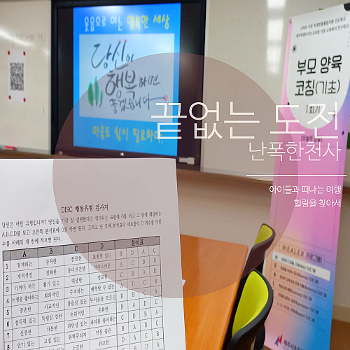 DISC 행동 유형으로 보는 부모코칭, 웃음과 쉼을 찾다