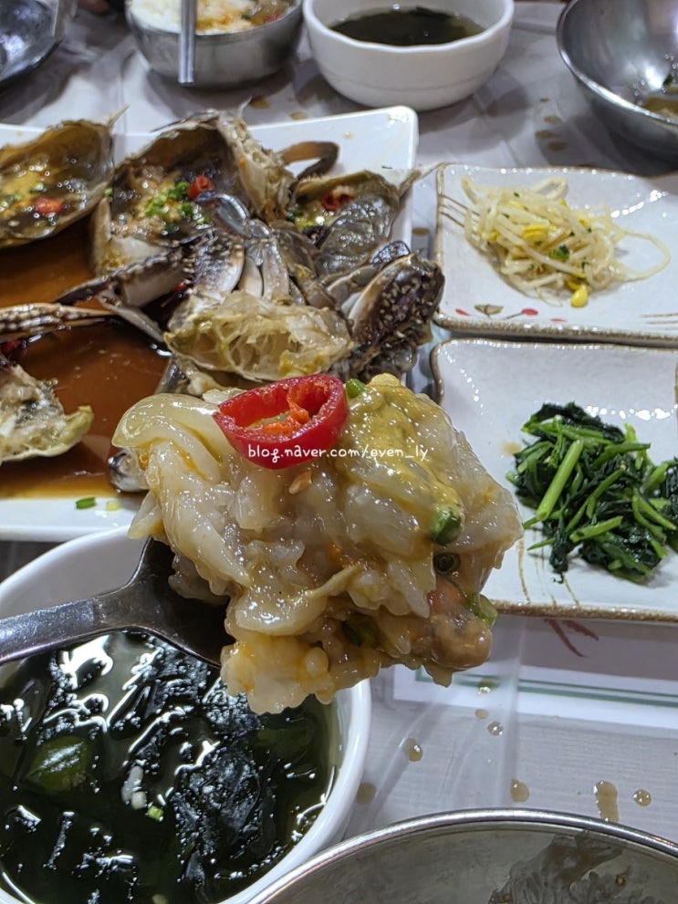  홍봉선 간장게장 주차 가능하고 대학생때부터 간 안산 간장게장 맛집