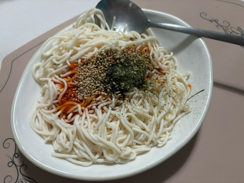 [다이어트 레시피] 해초미인 두부면 후기 & 49kcal 비빔소스 맛있게 먹는 법