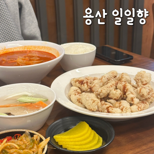  일일향 용산 중국집 맛집 메뉴, 주차장, 음식 후기