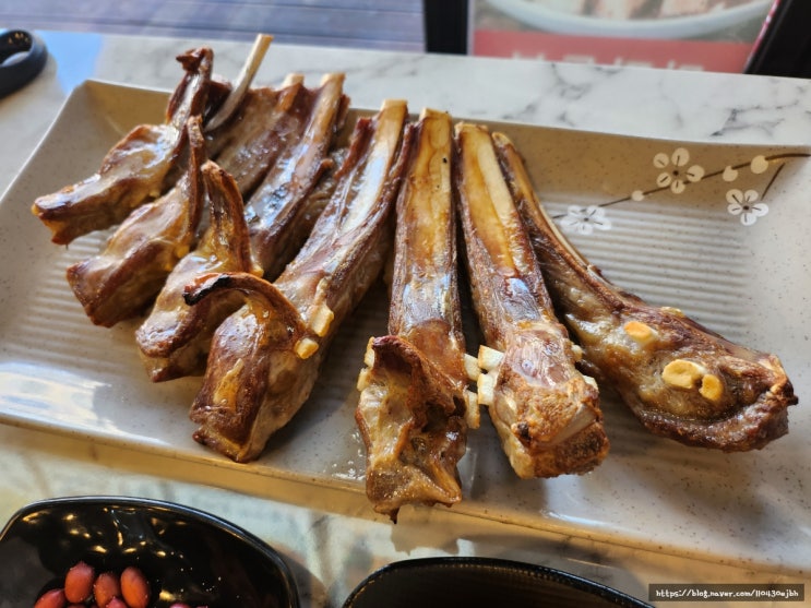  인덕원왕양꼬치 양갈비통구이 2인분 먹고 감탄!