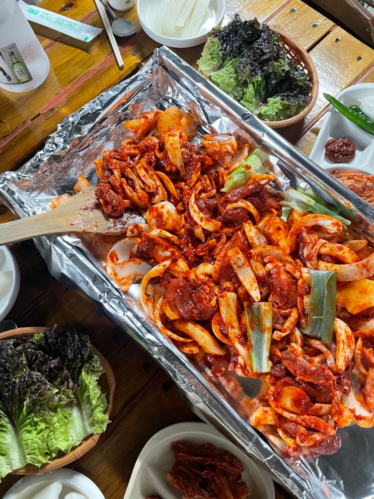 과천 맛집 대공원역 근처 오리고기 [대공원 포도밭] 쩝쩝후기