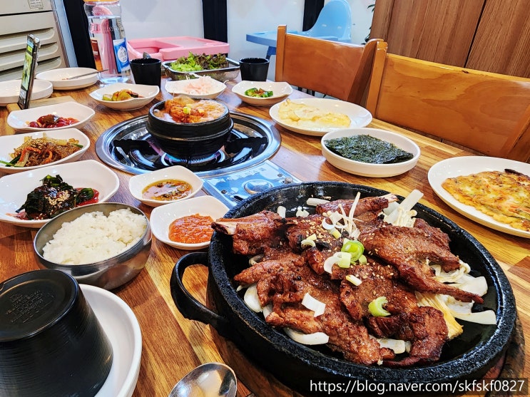  [천안 석갈비] 푸짐하고 맛있는 석갈비 정식 한상, 천안 두정동 맛집 항아리석갈비