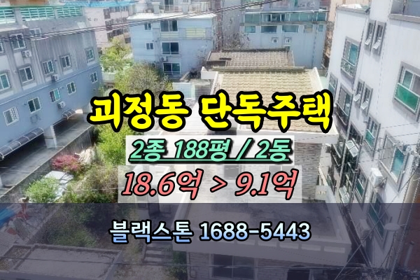  대전서구 괴정동 단독주택 경매 200평 [2024타경3596]
