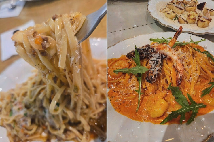  고급 한우 스테이크와 맛있는 파스타, 대전 용전동 맛집 귀족의만찬