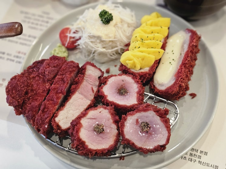  (대구 남구) 빠빠빨간맛 궁금해 돈카츠 흥국 쌀로 만든 붉은 돈까스 -오호카츠-