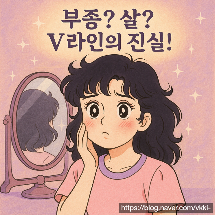  퉁퉁 부은 얼굴, 부종일까 살일까? 헷갈림 끝! V라인 되찾는 법 총정리