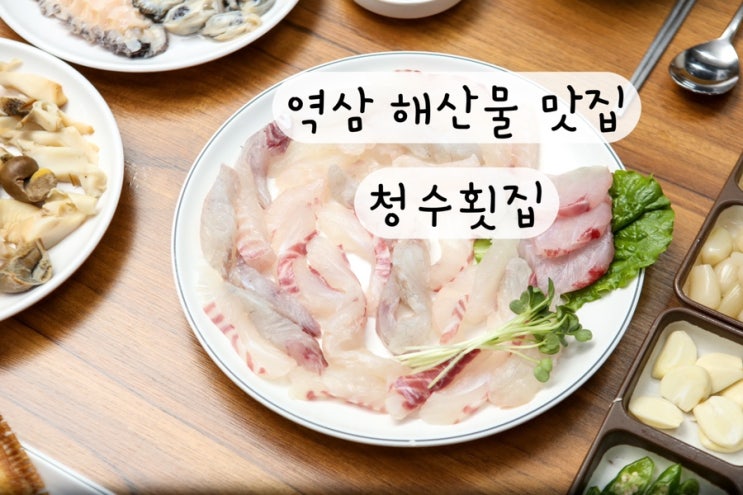  [강남 역삼] 해산물 회 문어숙회 회식 맛집 역삼동횟집 청수횟집