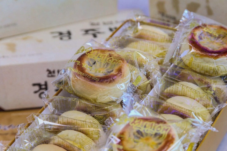  천년애 경주빵 찰보리빵, 경주맛집의 찰보리떡으로 간편하게 즐기세요!